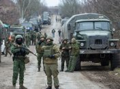 російські солдати на українських землях