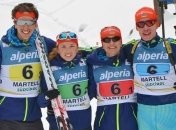 Биатлон. Украина третья в смешанной эстафете на кубке IBU