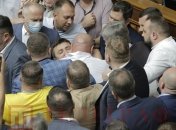 Стычка Тищенко и Кивы в Раде попала на яркие карикатуры