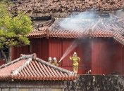Национальная трагедия: в Японии сгорел 500-летний замок из наследия ЮНЕСКО