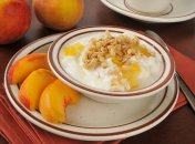 Салатик «Персиковое искушение»