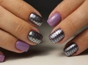 Маникюр 2019-2020: интересные идеи дизайна на квадратные ногти (Фото)