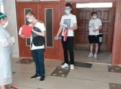 На ЗНО з математики не допустили 30 осіб через ознаки ГРВІ