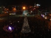 Открытие елки на Софиевской площади