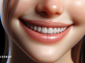 Білі зуби - це ознака здоров'я та краси (фото створене з допомогою ШІ)