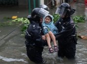 Тайфун в Китае: пострадавших более 100 человек