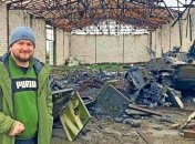 Уничтоженная россиянами украинская сельхозтехника на границе с Польшей