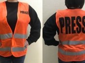 Защищая "четвертую власть": для журналистов изготовили новые жилеты