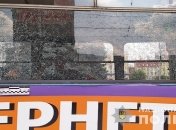 В Харькове обстреляли трамвай (фото)