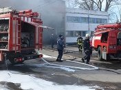 В Николаеве произошел пожар в троллейбусном депо