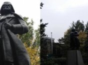 В Одессе памятник Ленину превратили в Дарта Вейдера
