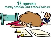 Родителям на заметку:15 причин, почему ребенок начал плохо учиться
