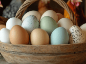 Куриные яйца