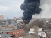 Пожар в Королеве виден издалека