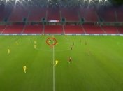 В матче Лиги наций забили гол с центра поля прямо после розыгрыша мяча (видео)