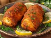 Золотиста паніровка приховує ніжне куряче філе з ароматною вершково-петрушковою начинкою (фото створене з допомогою ШІ)