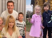 Максим Галкин и Алла Пугачева с детьми Лизой и Гарри