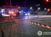 Место взрыва в Николаеве