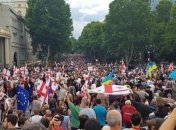 В Грузии на “Марше свободы" преобладали сторонники Саакашвили