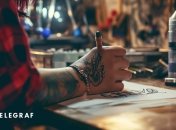 Татуювання з ім'ям дитини може притягнути небезпеку  (зображення створено за допомогою ШІ)