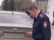 "Подполковник" из Луганска попался мертвецки пьяным за рулем: видео слили в сеть