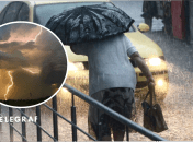 В Україну сунуть зливи з грозою