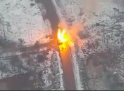 Українські бійці знищили танк рф