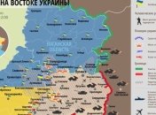 Карта АТО на Востоке Украины по состоянию на 13 октября