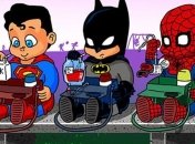 А что если бы известные супергерои были детьми: фантазии бразильского художника (Фото)