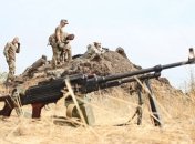 Ночью позиции украинских военных в зоне АТО обстреляли