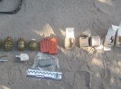 В Киеве задержали микроавтобус с арсеналом оружия