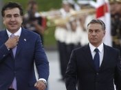 Саакашвили привел на митинг в Кутаиси премьера Венгрии