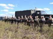 Саперы ВСУ проводят с военными учения по минно-взрывному делу в зоне АТО