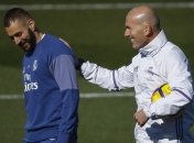 Зидан - о Бензема: У него сложности с голами, но это еще не конец