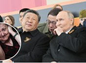 Володимир Путін та Сі Цзіньпін на параді у Москві