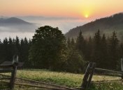 Встреча Нового года в Карпатах