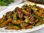 Кабачки з соєвим соусом