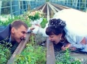 Безумие в чистом виде или нелепые свадебные фотографии