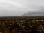 Креативный подарок Путину на день рождения: пожар на складах в Рязанской области сняли с воздуха