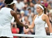 Винус Уильямс обыграла Елену Остапенко на Итоговом турнире WTA