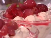 Грушевый мусс с виноградом