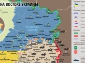 Карта АТО на востоке Украины (27 августа)