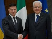 Зеленский встретился с президентом Италии