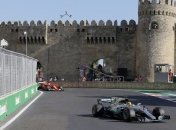 Яркие моменты Гран-при Азербайджана Формулы-1 (Фото)