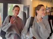 Анджеліна Джолі приїхала до України: актрису помітили у кафе (відео)