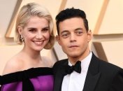 Сладкая парочка: Рами Малек и Люси Бойнтон на премьере сериала "Политик"