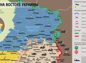 Карта АТО на востоке Украины (4 августа)