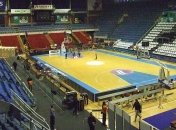 Баскетбольную арену Pionir в Белграде превратили в больницу