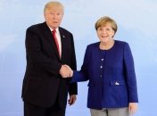 Стало известно, о чем говорили Трамп и Меркель