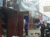 На рынке в Хмельницком произошел пожар